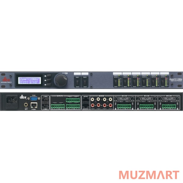 Dbx 1260m Аудио процессор для многозонных систем