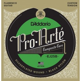 D'Addario EJ25B Composite SILVER/BLACK 28-42 Струны для классической гитары