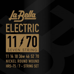 La Bella HRS-75 Струны для 7-стр. электрогитары, калибр 11-70