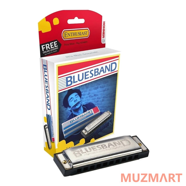 Hohner Blues Band A-MAJOR (M55910X) Губная гармоника с уроками