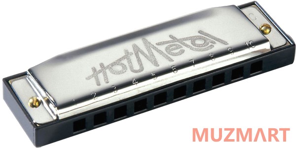 Hohner Hot Metal A (M57210X) Губная гармоника с уроками