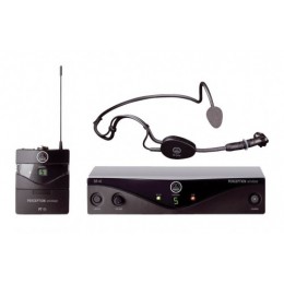 AKG Perception WMS45 Sports Set BD-U2 (614-634) Радиосистема с портативным передатчиком, микрофон с оголовьем C544L