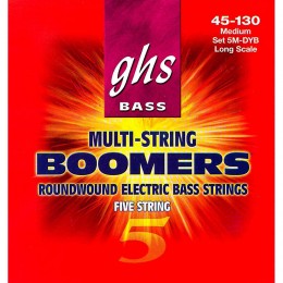 GHS STRINGS 5M-DYB BOOMERS Струны для 5-струнной бас-гитары