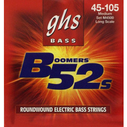 GHS STRINGS M4500 BOOMER 52S Струн для бас-гитары, 045-105
