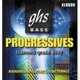 GHS STRINGS XL8000 PROGRESSIVES Струн для бас-гитары, 035-095