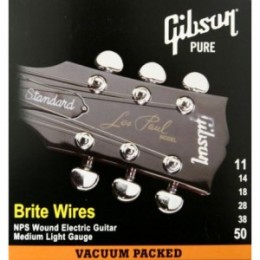 Gibson SEG-700ML BRITE WIRES NPS WOUND .011-.050 Струны для электрогитары