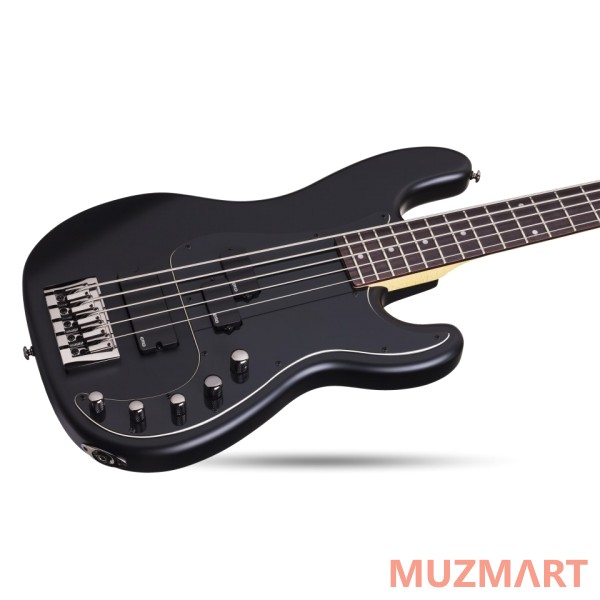 Schecter DIAMOND-P CUSTOM-5 A SBK Бас-гитара 5-ти струнная