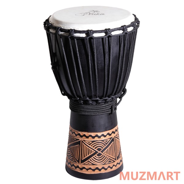 Yuka DJWN08-16BK3 Африканский джембе 16" х 8"