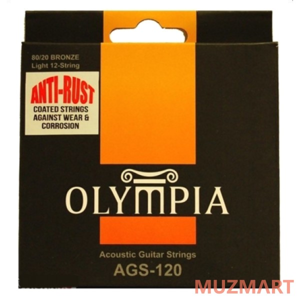 Olympia AGS 120 Струны для 12-струнной акустической гитары