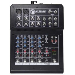 Topp Pro MX.6USB V2 Компактный USB-микшер