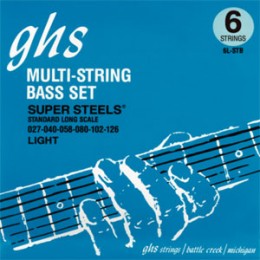 GHS 6L-STB Струны для бас-гитары