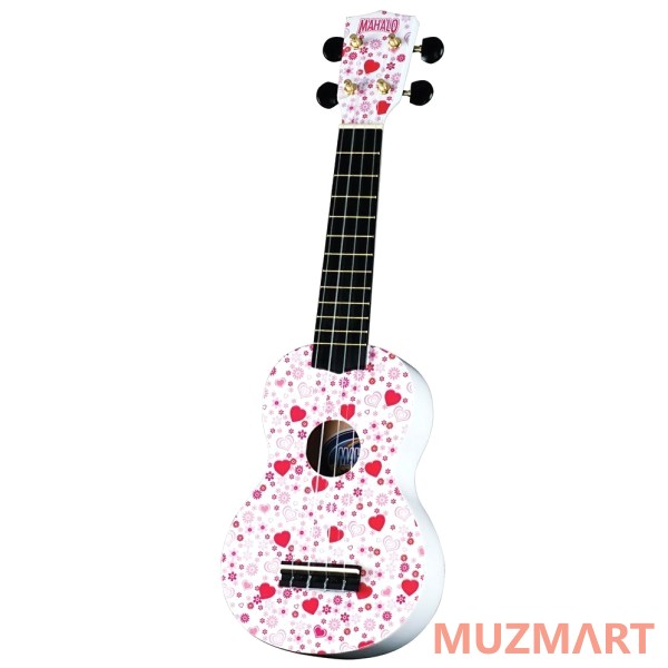 Mahalo U-40 HT Heart укулеле сопрано с чехлом