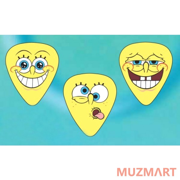 Spongebob SBP-SBH Набор медиаторов, Heavy 6 шт.