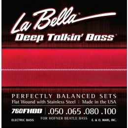 La Bella 760FHBB Medium 50-100 Струны для 4-х струнной бас-гитары