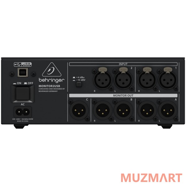 Behringer MONITOR2USB Контроллер для системы студийного мониторинга с USB интерфейсом