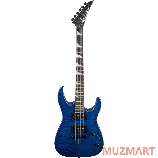 Jackson JS32TQ Dinky Transparent Blue Электрогитара