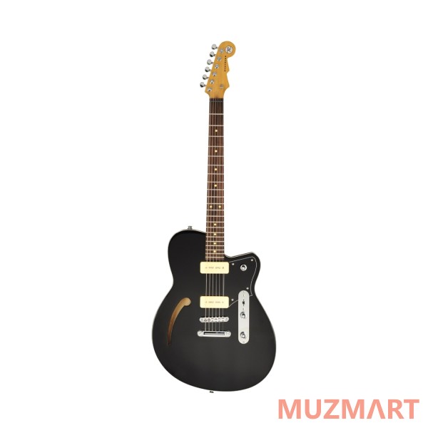 Reverend Club King 290 Midnight Black Полуакустическая электрогитара