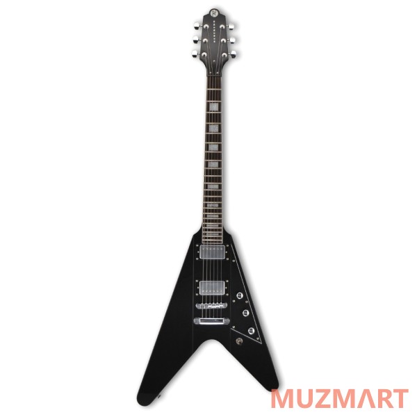 Reverend Volcano Midnight Black Электрогитара