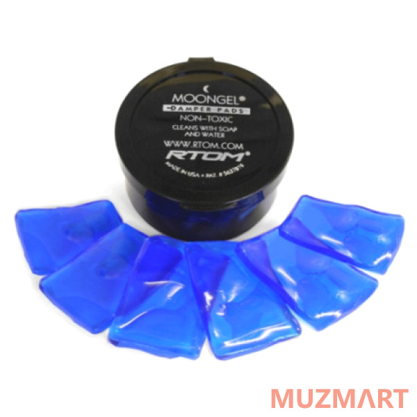 Ahead RTOM MOONGEL Dampers 6 Pcs. Демпферные гелевые пластинки для барабанов