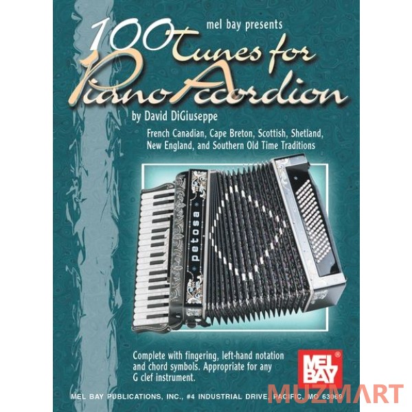 MusicSales David Digiuseppe: 100 Tunes for Piano Accordion