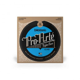 D'Addario EJ-48 Hard Струны для классической гитары, бронзовая обмотка