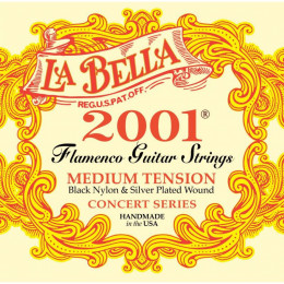 La Bella 2001 Flamenco Medium Струны для классической гитары