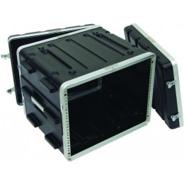 Roadinger Kunststoff-Rack KR-19, 8HE, DD Пластиковый кейс 8U