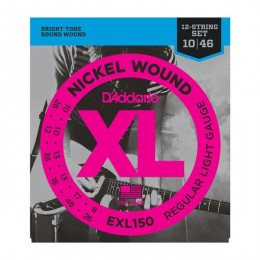 D'Addario EXL150 Regular Light Струны для 12-ти струнной электрогитары