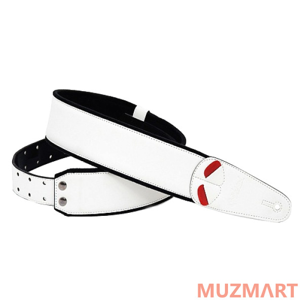 RightOn Straps 8401070030300 Mojo Charm White Ремень для гитары