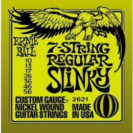 Ernie Ball P02621 Regular Slinky Струны для 7-ми струнной электрогитары
