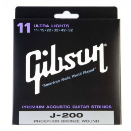 Gibson SAG-J200 Струны для акустической гитары 11-52