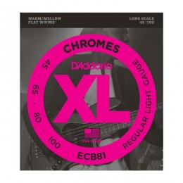 D'Addario ECB81 Струны для 4-х струнной бас гитары