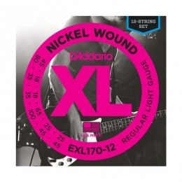 D'Addario EXL170-12 Струны для 12-ти струнной бас гитары