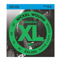 D'Addario EXL220 Струны для 4-х струнной бас гитары