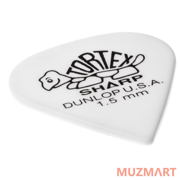 Dunlop 412P1.50 Tortex Sharp Медиаторы 12шт, толщина 1,50мм