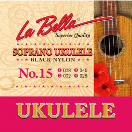 La Bella Ukulele 15 Струны для укулеле сопрано