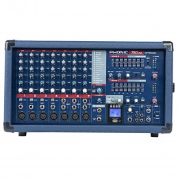 Phonic POWERPOD 750RW Активный 7-и канальный микшерный пульт