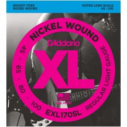 D'Addario EXL170SL Струны для 4-струнной бас-гитары