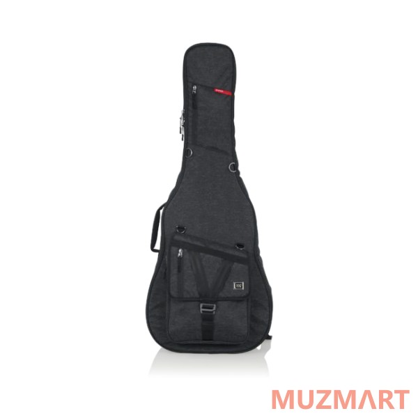 Gator GT-ACOUSTIC-BLK усиленный чехол для акустических гитар