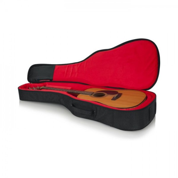 Gator GT-ACOUSTIC-BLK усиленный чехол для акустических гитар