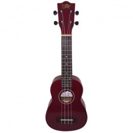 Kaimana UK-21 RDM Укулеле сопрано, цвет красный матовый