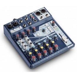 Soundcraft Notepad-8FX Компактный 8-канальный микшерный пульт