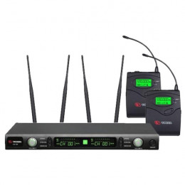 Volta US-102H 600-636MHZ with aluminuim case Микрофонная 100-канальная радиосистема с 2 головными микрофонами
