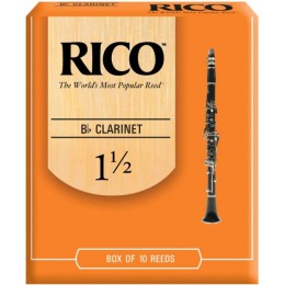 Rico RCA1015 №1,5 Трости для кларнета Bb 10 шт.